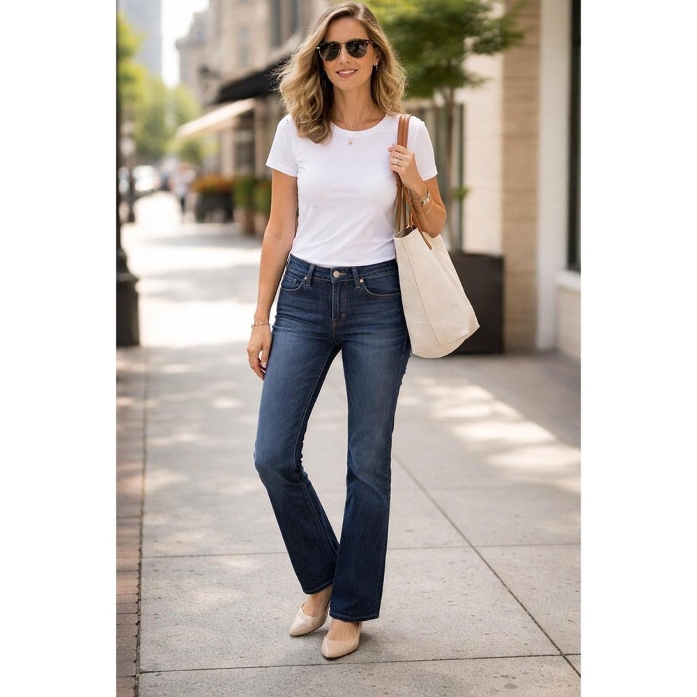Cambio. Norah Mini Bootcut Jean. Size 10.